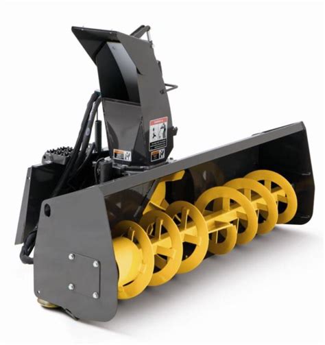 caterpillar skid steer snow blower|skid steer snow blowers attachment.